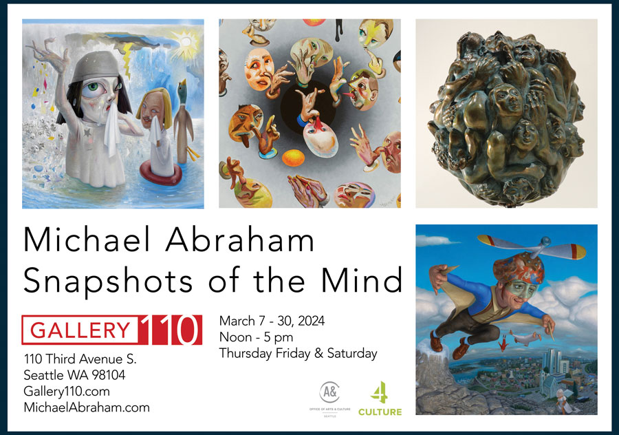 'Snapshots of the Mind' - Gallery110, Seattle, March 2024
